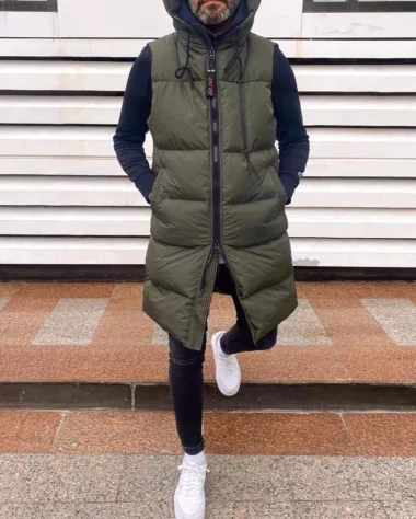 Vesta barbati kaki B7670 Z24